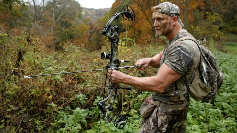 Hunter says he and another officer were bowhunting two hours from the truck — and then a man with a chambered .30-06 walked up and pointed it at him