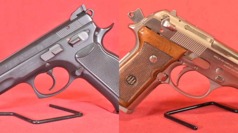 CZ 75 vs Beretta 92 which full-size 9mm dominates