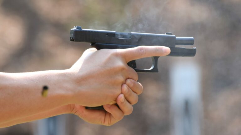 Pistols that bruise more hands than targets