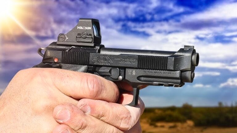 Pistols that are easy to shoot if you hate recoil