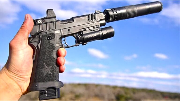Pistols that run cleaner than you’d expect with suppressor use