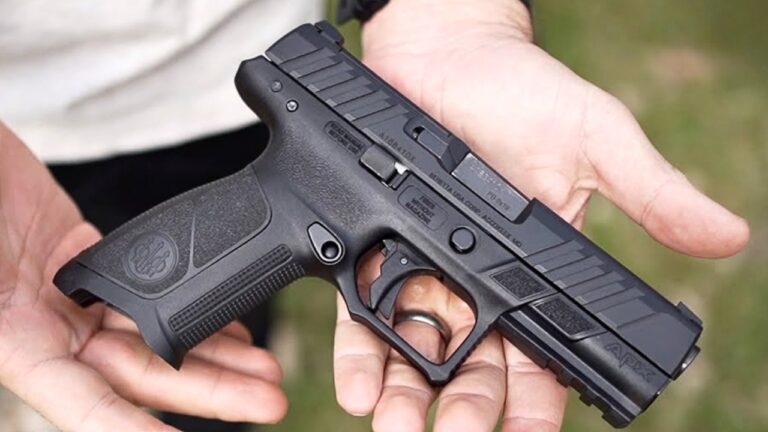 Handguns that run forever if you stop messing with them