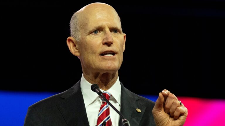 Rick Scott’s $500 Savings Advice Sparks Backlash From Americans Living Paycheck to Paycheck
