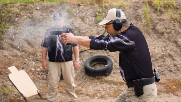 Shooter says he packed up and left the range early because the people around him felt too reckless to trust