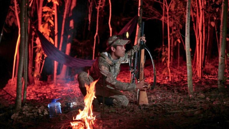 Hunter says he went to help track a doe after dark — and then a light deep in the woods started gliding toward them eight feet off the ground
