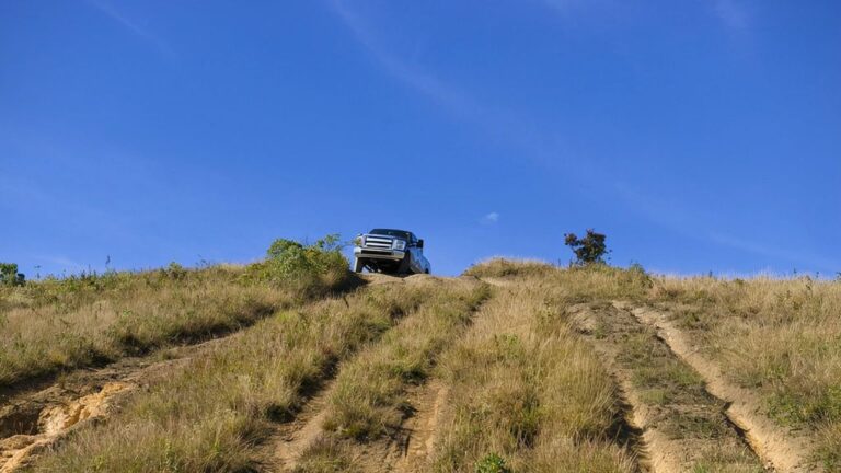 Landowner says he spotted a hidden truck on the hillside — and minutes later a man with a knife came walking back toward it on his family’s farm