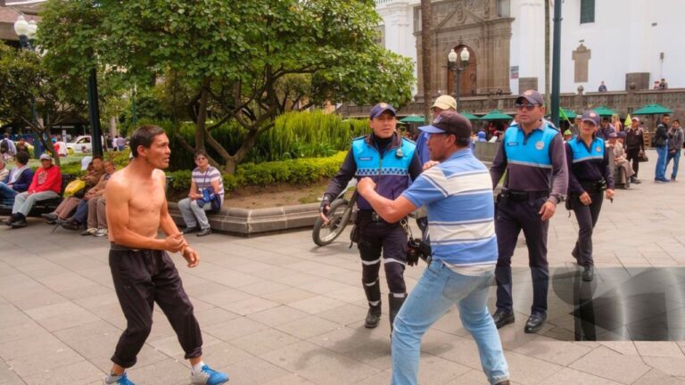 Dad says his teenage son called saying a man in a truck was yelling at him and following him home — and the confrontation ended with a gun drawn in the street and police warning the guy to stay away