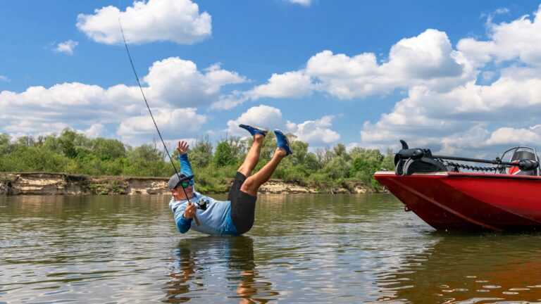 Angler Says His First Trip of the Year Went Sideways After He Lost His Rod and Nearly Drowned