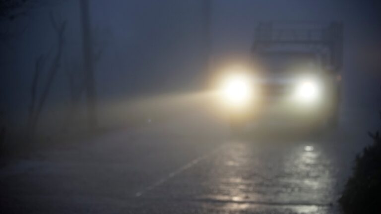 Driver says a pickup started tailgating him on a dark road — and when he turned toward the one place he knew deputies usually sat, the truck still followed