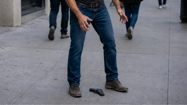 Carrier’s Urban Carry Holster Rivet Failed — Then His Pistol Fell Down His Pants Leg in Public