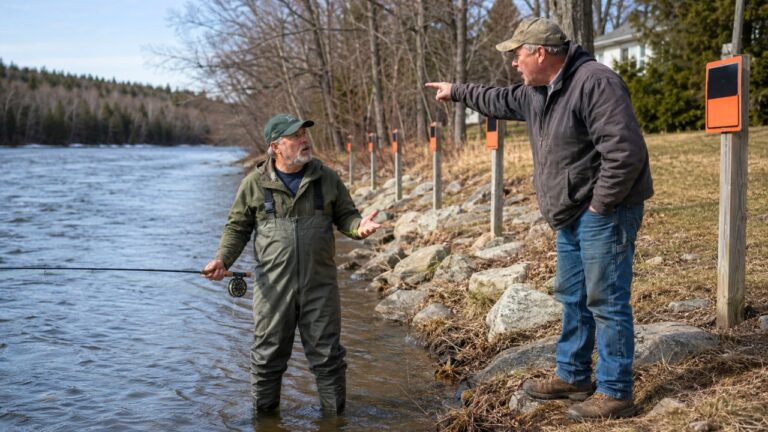 Fisherman Says a Business Owner Put Private Signs Along a Public River — Then Refused to Believe the Water Was Legal to Fish