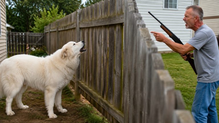 Dog Owner Says a Neighbor Threatened to Shoot Their Great Pyrenees Over the Fence