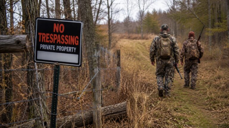 Landowner Says a Neighbor Is Trespassing, Giving People Permission to Hunt Their Property, and Possibly Stealing Too
