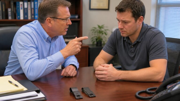 Boss Spotted the Holster Clips at Work — Then the Carrier Had to Explain Why He Wasn’t Actually Armed on the Clock