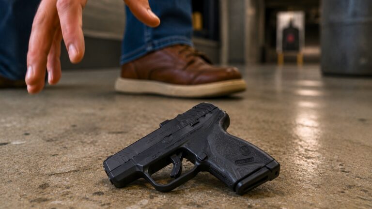 Gun Owner Says His LCP Max Hit Concrete Barrel-Up — Then He Realized Drop Safety Wasn’t Just a Range Debate