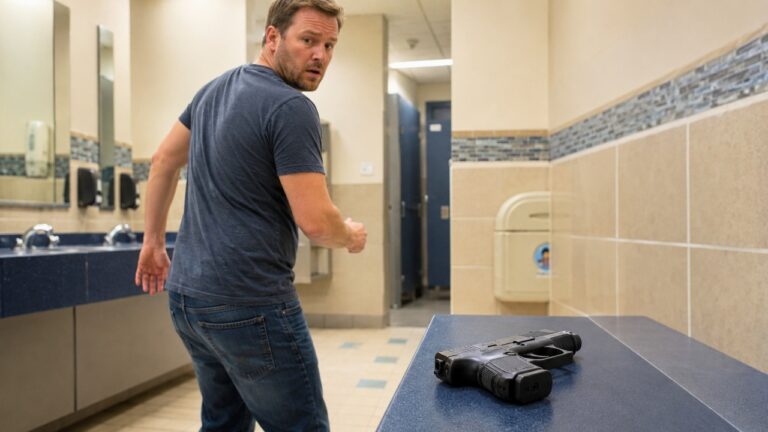 Gun owner says he used to know a guy who carried without a holster — until he left the gun somewhere kids could have found it