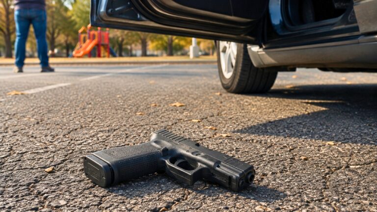 Gun Owner Says His Pocket Pistol Got Yanked Out by the Car Door — Then It Landed on the Pavement in Broad Daylight