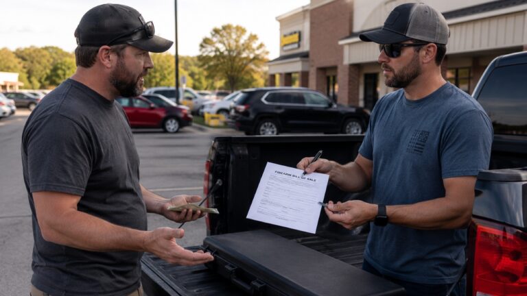 Gun seller says a buyer balked at signing a bill of sale — and the replies split hard over whether that’s a red flag or just normal gun culture
