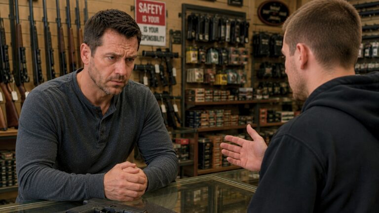 Gun seller says a buyer wanted him to pay for a background check on himself — and the update said it looked like an identity-theft scam
