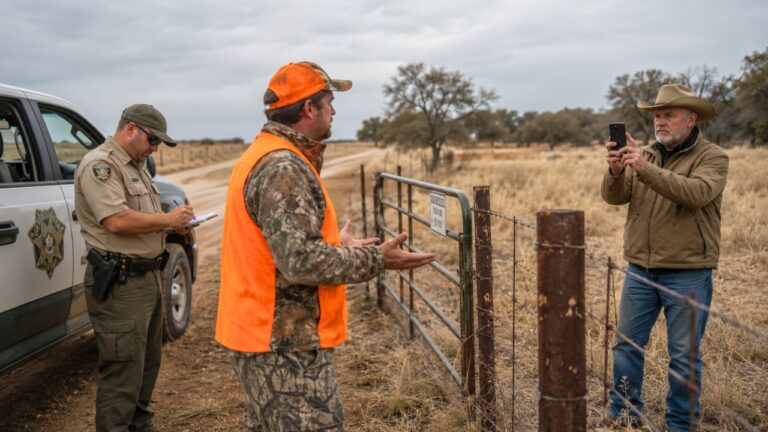 Hunter says a furious landowner photographed him, called the game warden, and had him cited over a property-line mistake