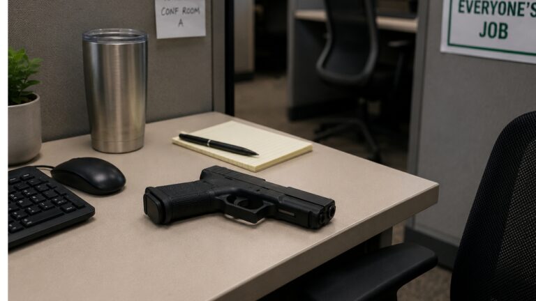 Gun owner says his coworker left a firearm unsecured at work — and the whole thread turned into a debate over whether reporting him was the only sane move