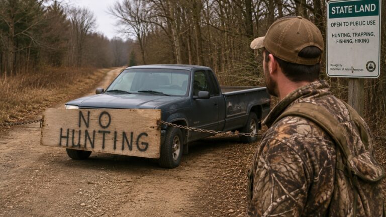 A Blocked Gate Can Turn a Hunting Morning Into a Legal Headache