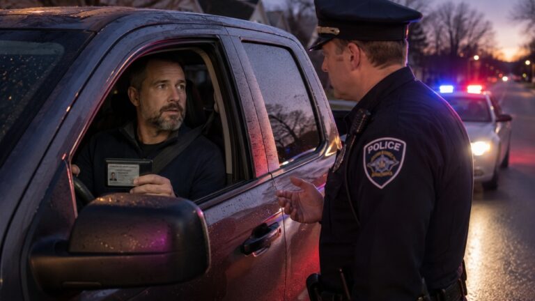 Gun owner says his first traffic stop while carrying came after a dumb U-turn — and the whole encounter turned into a lesson in staying calm