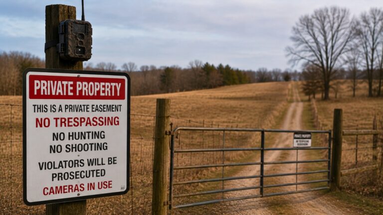 Landowner Says Strangers Drove Down His Easement and Shot a Turkey in His Field — Then He Started Planning Cameras and Signs