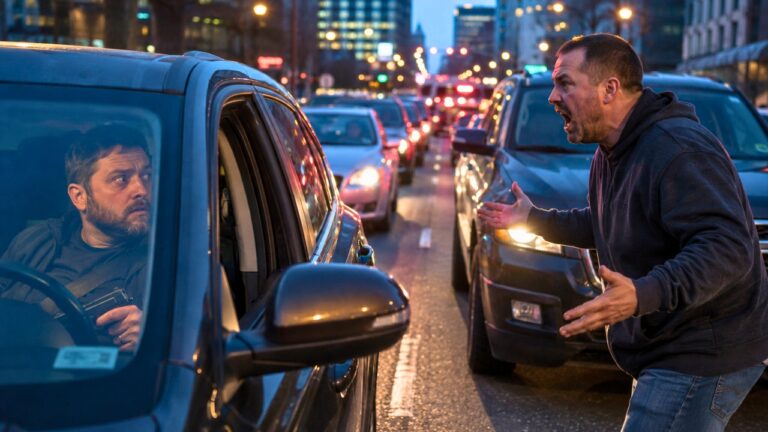 Carrier says road rage followed him into traffic until he showed his gun — and Reddit told him the whole thing nearly went sideways