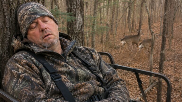 Hunter Fell Asleep in the Stand and Woke Up Drooling as Deer Ran Away — Then His Dad Knew Exactly What Happened