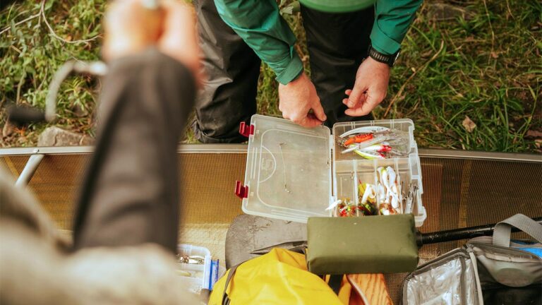 Fisherman Says Someone Stole His $400 Tackle Box From Down the Riverbank