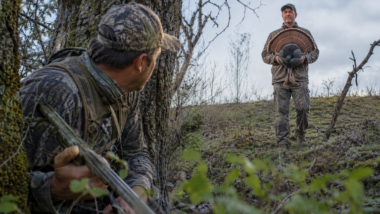 Hunter Saw What Looked Like a Tom Coming Over the Ridge — Then Realized It Was a Man Holding a Turkey Decoy to His Chest