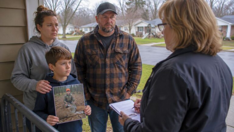 Eight-Year-Old Brings a Deer Hunting Photo to School — Then His Parents Get a Child Protective Services Visit the Next Morning