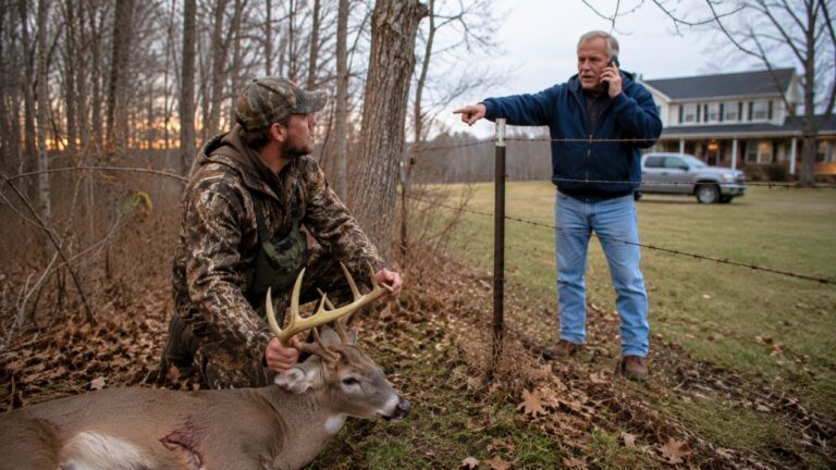 Deer Hunter Recovers a Kill That Crossed the Property Line — Then the Neighbor Calls Game and Fish and Claims the Deer