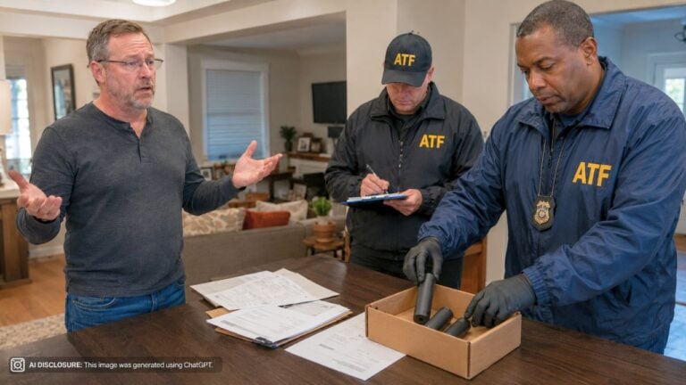 Dealer Sold Him Suppressors and Said They Were Legal — Then the ATF Showed Up and Seized All of Them as Unregistered Silencers