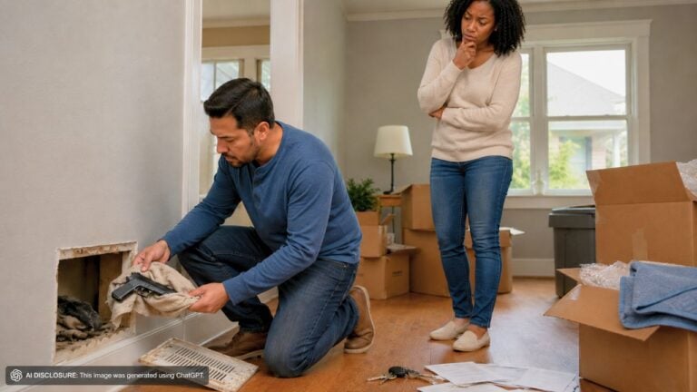 New Homeowners Found a Loaded Pistol Hidden Inside the House They Just Bought — But Couldn’t Figure Out if Keeping It Was Even Legal