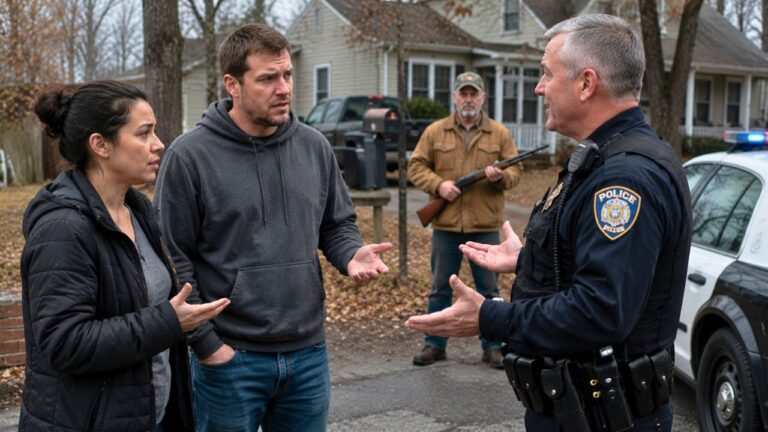 Couple Files a Report After a Neighbor Points a Shotgun at Their Car — Then Learns the Officer and the Neighbor Are Old Friends