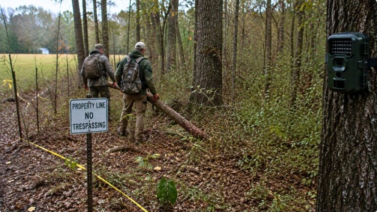 Landowner Posts the Property Line and Blocks the Access Hunters Used for 20 Years — Then a Camera Catches Them Cutting Through Anyway
