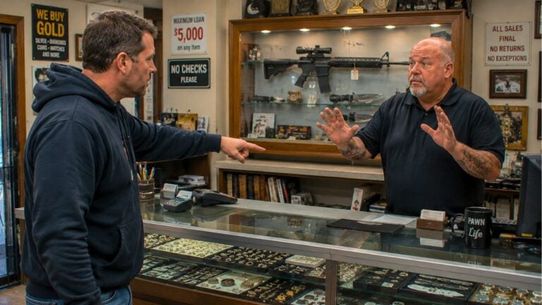 Man Walks Into a Pawn Shop and Spots His Own Stolen AR-15 Behind the Counter — Then the Shop Refuses to Hold It Until Police Arrive