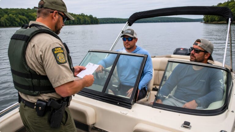 Game Warden Runs a Sobriety Check on a Boat — Then Cites the Passenger for No License After Learning the Driver Had the Only Valid One
