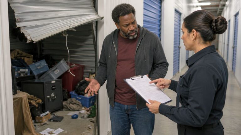 Man’s Storage Unit Is Broken Into and Three Guns Are Taken — Then the Storage Company Says the Insurance Policy Excluded Firearms