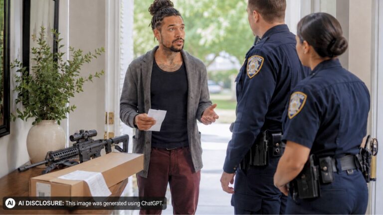 Man Buys a Rifle at a Pawn Shop for Full Price — Then Police Knock and Say the Firearm Was Reported Stolen by Its Previous Owner