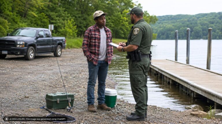 First-Time Fisherman Gets a Wildlife Citation on Only His Third Outing — Then Learns He Has to Appear in Court Over a Minor Infraction