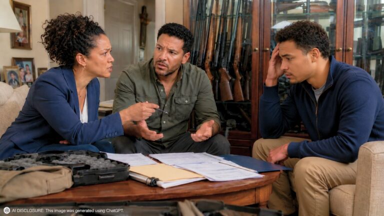 Family Members Fight Over Who Inherits a Gun Collection After a Death With No Will — Then They Realize One Heir Is a Convicted Felon