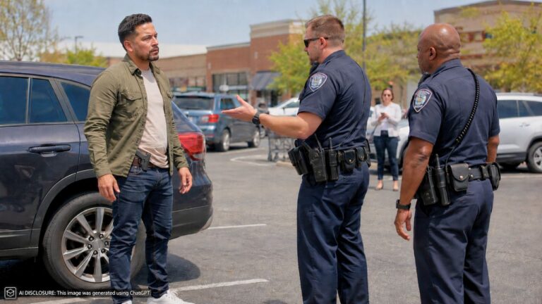 Legal Carrier Gets the Police Called on Him in a Parking Lot — Then Officers Confirm He Broke No Law but Tell Him to Move Along Anyway