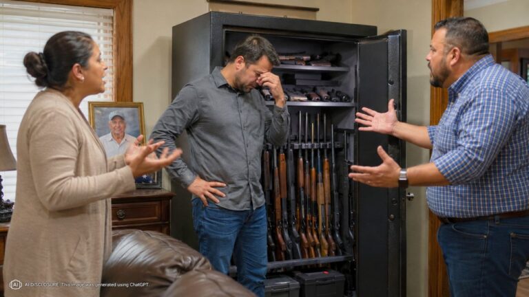 Man’s Father Died Without a Will and Left a Safe Full of Guns — But Other Family Members Are Claiming They Were All Promised to Them