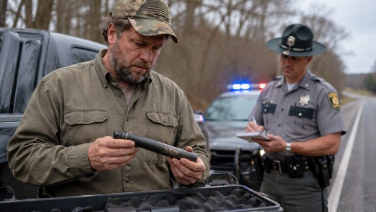 Kentucky Hunter Has a Legal Suppressor Seized at a Traffic Stop — Then the Lab Holds It Eight Months and Returns It Damaged