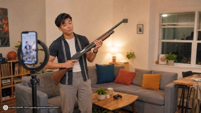 Roommate Used His Shotgun as a Prop in an Online Video — Then the Actual Owner Saw the Post and Worried He Could Face Legal Trouble