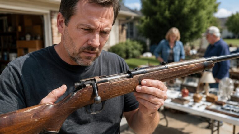 Man Says He Bought a Used Rifle at a Yard Sale — Then the Serial Number Made Him Wonder What He Actually Brought Home
