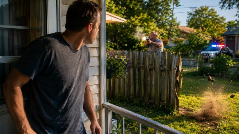 Police Took a Report When a Neighbor Fired Into the Yard — Then the Same Neighbor Allegedly Shot Again Four Days Later